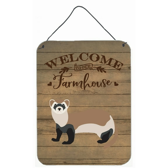 Ferret Welcome Wall or Door Hanging Prints