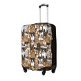 thumbnail image 2 of Bingfone Cute Puppy Luggage Cover Washable Suitcase Cover Protector Anti-scratch Suitcase cover Fits 18-32 Inch Luggage, 2 of 8