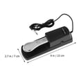 thumbnail image 2 of BESTYASH Keyboard Sustain Pedal Metal 1Set Improves Playing Experience for Music Performance, 2 of 8