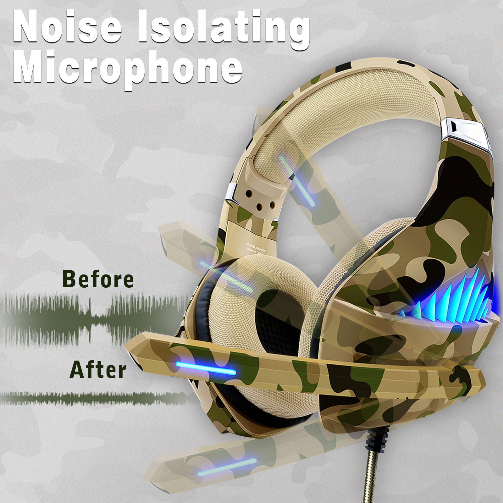 Beexcellent Gaming Headset With Noise Canceling Mic photo 3