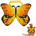 thumbnail image 2 of CHENjy Realistic Butterfly Wings for Cats Adjustable Lightweight Pet Cosplay Costume Halloween Cat Decor 7.87*7.87 in, 2 of 7