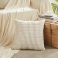 CCJR 4 Packs Boho F Decorative Throw Pillow Covers 18x18 Inch for