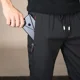 thumbnail image 3 of Pantalones masculinos rectos, pantalones casuales para hombre, holgados, ajustados, holgados, nuevos en diseñador, estilo coreano, alta calidad, venta, tendencia Y2k, largos, 3 of 5