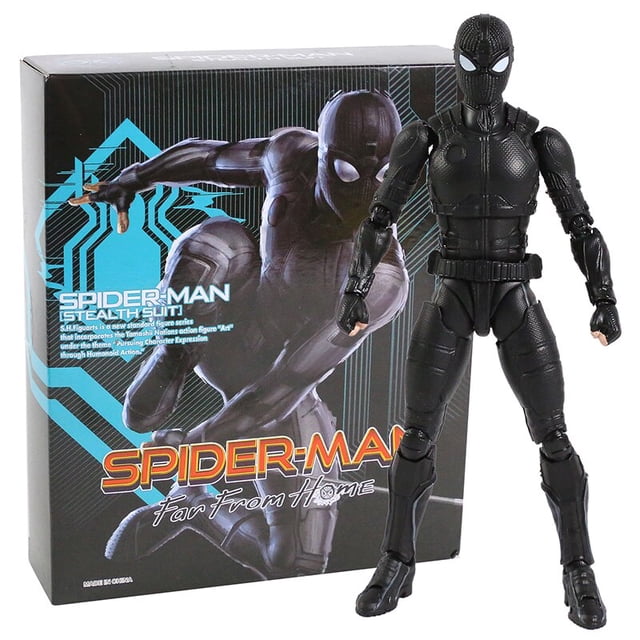 Figuras de acción Spider-Man SHFiguarts Bandai 6 pulgadas PVC unisex
