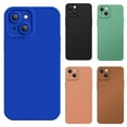 thumbnail image 2 of Naierhg Phone Back Shell Anti-fall Shock-proof Ultra-thin TPU Solid Color Phone Case for iPhone 13 Mini/13/13 Pro/13 Pro Max,Green for iPhone 13 Mini, 2 of 8