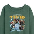thumbnail image 3 of Marvel Thor - Thunder God - Women's French Terry Pullover Sweatshirt, 3 of 5