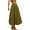 Green, variant on Uuwenda Women Skirts Maxi Bubble Skirt Elastic Waist Aline Long Puff Skirt Ruffle Hem Balloon Skirts Black Xl