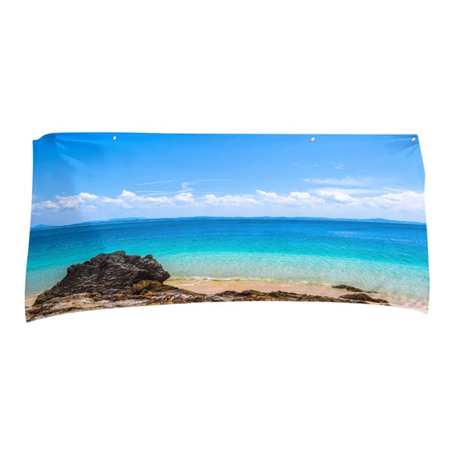 Pompotops Microfiber Beach Towel Super Lightweight Colorful Bath Towel Sandproof Beach Blanket Multi-Purpose Towel For Travel Swimming Pool 30x60 Inch Clearance