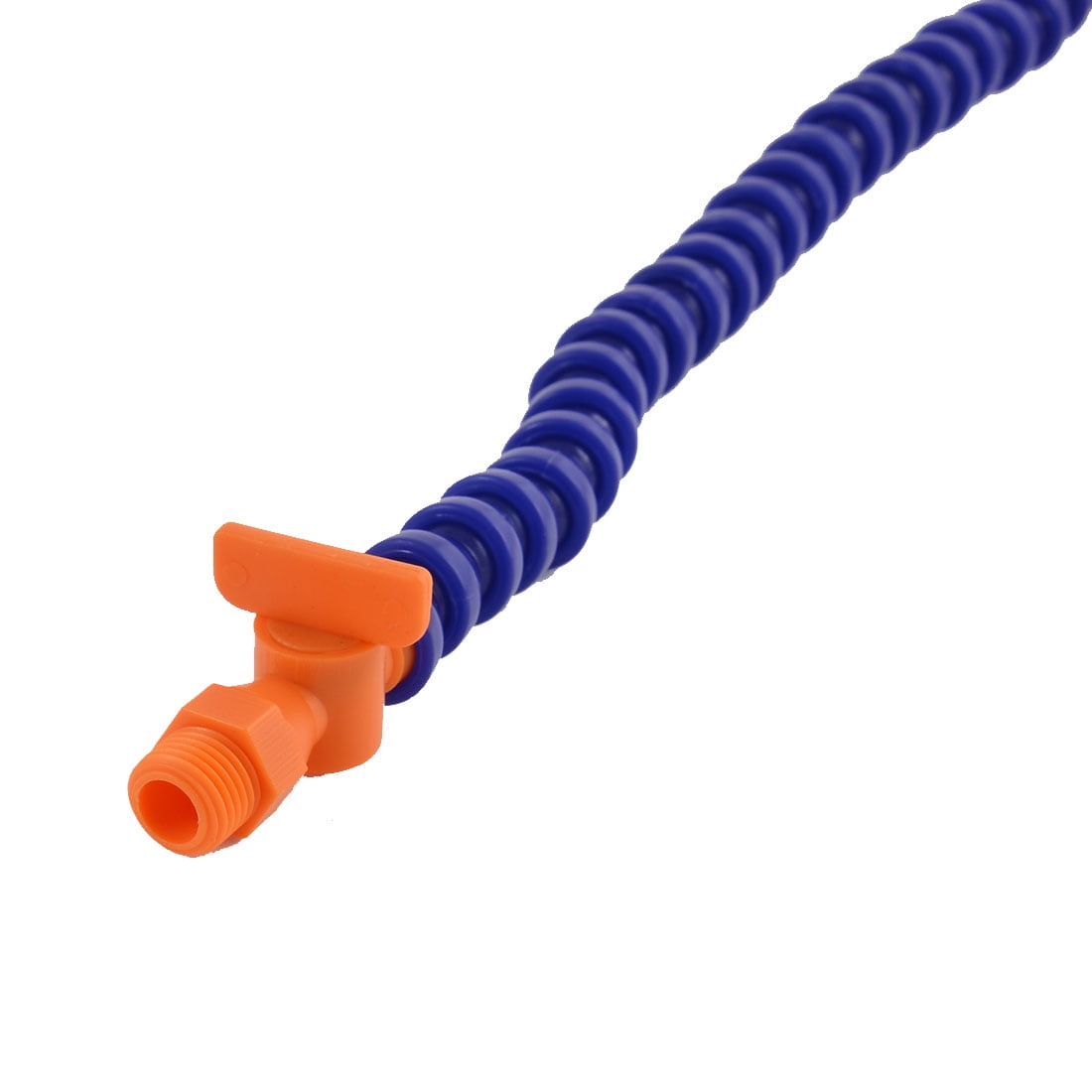Plastic 1//4BSP Male Thread Flexible Water Oil Coolant Pipe Hose Tube 2pcs