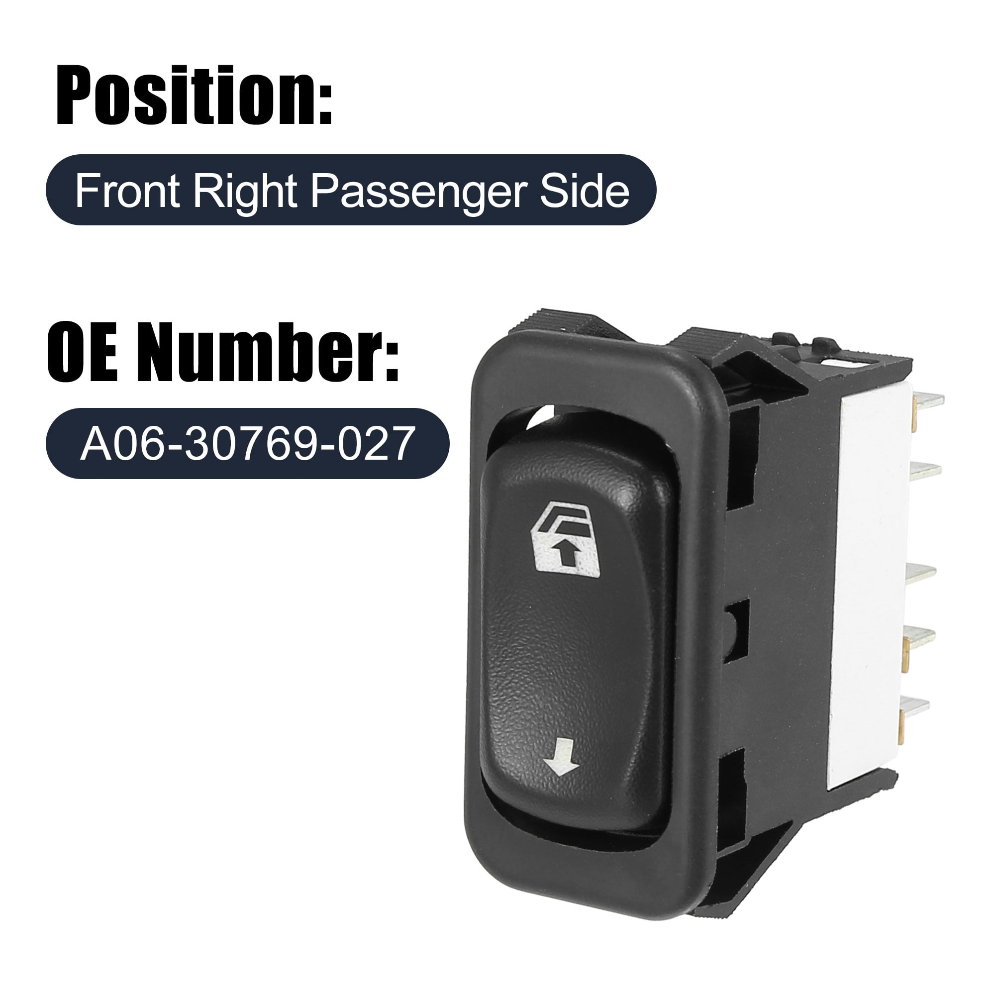 1PC Car Electric Power Window Lifter Mirror Control Switch for 6554.QL  6490.HQ 6554.HJ 4pin
