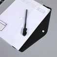 thumbnail image 5 of Fmxomd 6 Pack File Folders, 11 Ring Binder Folders with Pockets, Plastic Envelopes, Clear Folder for Documents with Label, 3 Ring Binder Pocket Organizer Letter Size A4 Size, 5 of 9
