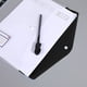thumbnail image 4 of Bolsa Para Documentos Juego de 6 bolsas para documentos de hojas sueltas A4, transparentes, con 11 orificios y etiquetas de color negras. JASKFLY, 4 of 9