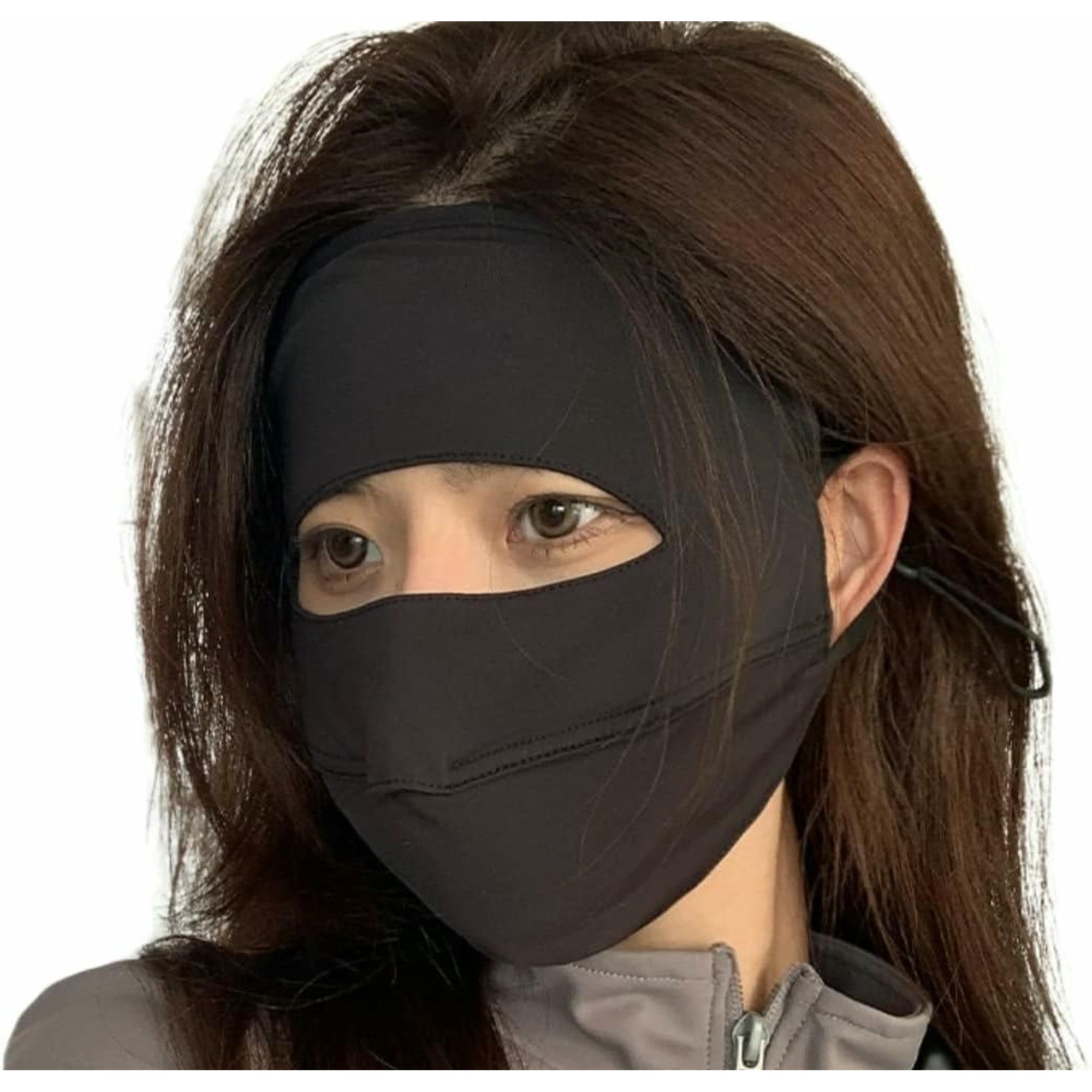 PTSPLLMY Face UV Face Covering UPF 50+ Women Sun Protection Face Mask Washable Reusable for Running Outdoors