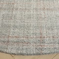 thumbnail image 3 of SAFAVIEH Abstract Irene Striped Area Rug, Grey/Rust, 6' x 6' Round, 3 of 11