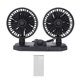 thumbnail image 2 of Ventilador De Coche De Doble Cabezal 12 V, Ventilador De Coche De Doble Cabezal Versátil Portátil Para Vehículo, 2 of 7