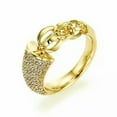thumbnail image 2 of K-KED Women 925 Silver Filled Wedding Engagement Cubic Zircon Ring Sz 5-10-5-Rose Gold, 2 of 4