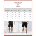 thumbnail image 2 of Chase Secret Mens Cargo Shorts Drawstring Summer Beach Stretch Twill Chino Golf Casual Shorts 36, 2 of 6