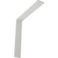 thumbnail image 1 of Ekena Millwork BKTM02X12HAPWH Support en Acier Hamilton, 2"L x 12"P x 12"H, Base Blanche, 1 of 5