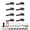 4 inch-8pcs, variant on 8 inch-4pcs Heavy Duty Metal Floating Shelf Hardware Brackets