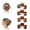 #A-4Pcs, variant on Hat Claw Clip,Baseball Hair Clip for Women, Square Hair Claw Clips, Non-Slip Adjustable Design for Thick & Fine Hair, Hat-Friendly for Baseball Caps