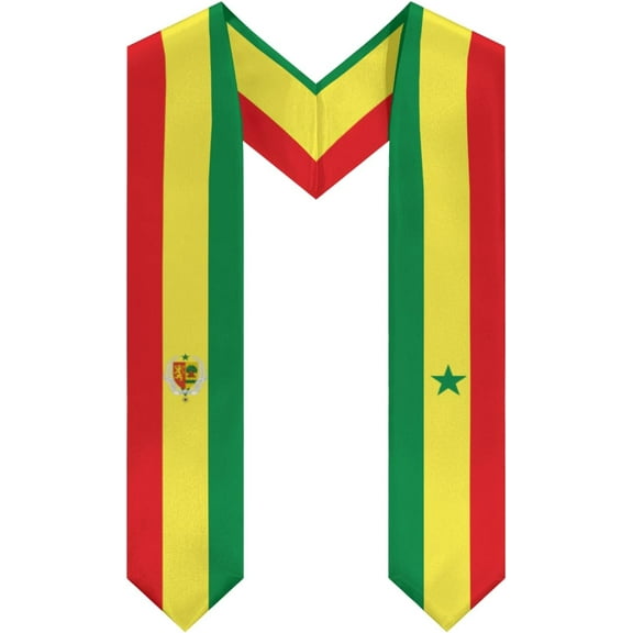 Tonga Flag Graduation Stole Graduate Shawl Sash Scraf Gift For Abroad Student International Study (Square)