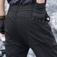 thumbnail image 6 of SAWOBUUN Men's Cargo Joggers Pants Drawstring Waist Work Trousers Slim Fit Outdoor Hiking Sweatpants with Multi Pockets, 6 of 8