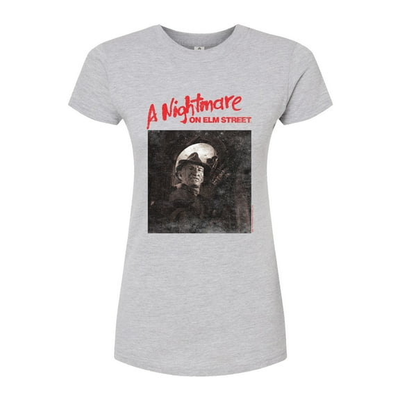 Nightmare on Elm Street - Nightmare Freddy - Juniors Fitted Graphic T-Shirt