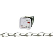 Campbell 0754126 Loop Chain, 155 lb Working Load Limit, #1, Low Carbon Steel, Zinc