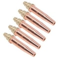 thumbnail image 1 of 5PCS Cutting Tips, Brass Copper Nozzles CNC Processing for Industrial Gas Media, 1 of 7