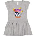 thumbnail image 3 of Inktastic My Nana Loves Me Penguin Girls Toddler Dress, 3 of 5