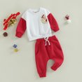 thumbnail image 7 of Okbabeha Toddler Baby Boy Christmas Outfit Santa/Xmas Tree Crewneck Sweatshirt Long Sleeve Pullover Pants Winter Clothes, 7 of 7