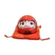 thumbnail image 4 of Alcancía Daruma de cerámica, alcancía coleccionable, adorno de mesa, olla de ahorro rojo, 4 of 8