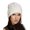 White, variant on Women Warm Chunky Soft Stretch Cable Knit Beanie Skully