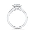 thumbnail image 3 of 1.12 Ct IGI / GIA Certified Lab Grown Round Cut Diamond Women 14k White Gold Ring, 3 of 3