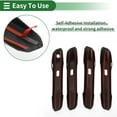 thumbnail image 5 of Unique Bargains Car Door Handle Cover Trim,Side Door Handle Cover,for Audi A4L 2017-2021,ABS Carbon Fiber Black 1 Set, 5 of 6