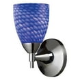 thumbnail image 2 of Celina 1-Light Wall Lamp in Chrome with Canary Glass, 2 of 2