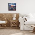 thumbnail image 3 of Stupell Industries Contemporary Desert Sunset on Blooming Bush Black Framed Giclee Art, 12 x 12, by Kate Jarvik Birch, 3 of 8