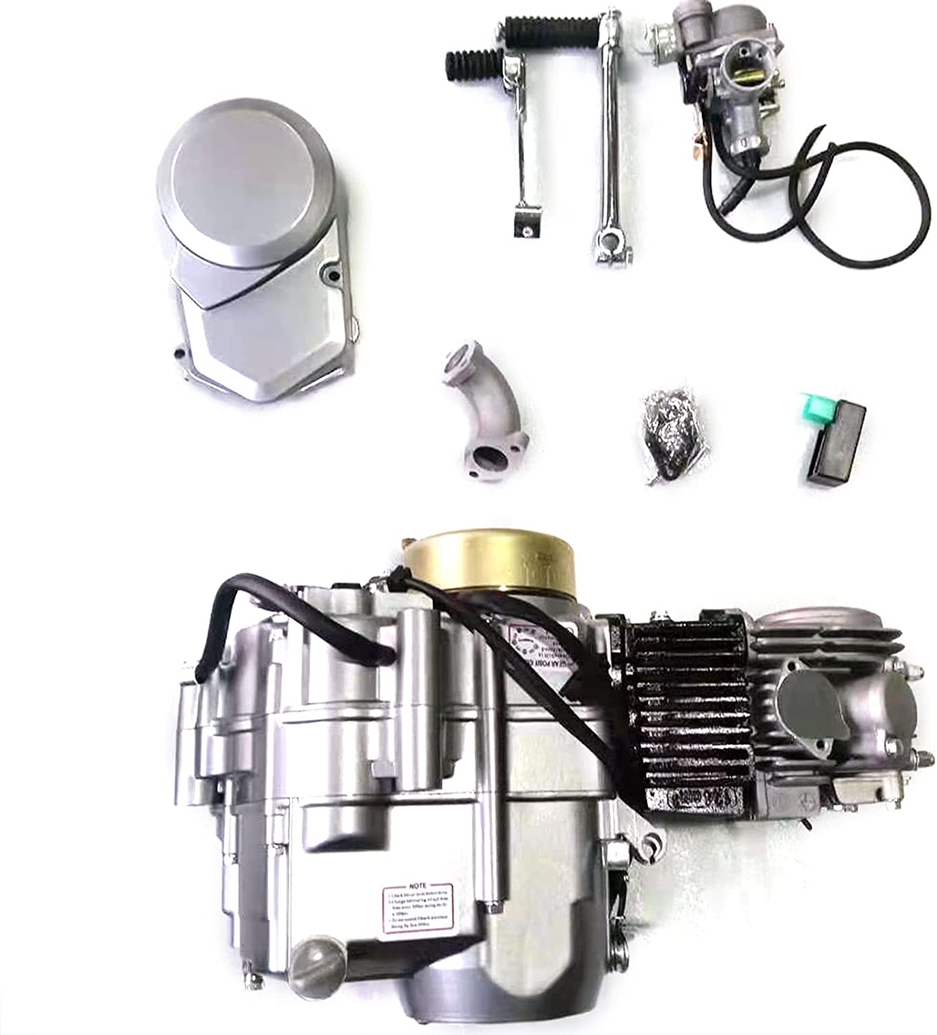 Wuzstar 4-stroke 140cc Engine Motor Kit Single-cylinder Motor for Honda CRF50 XR50 CRF70 Dirt Pit Bike