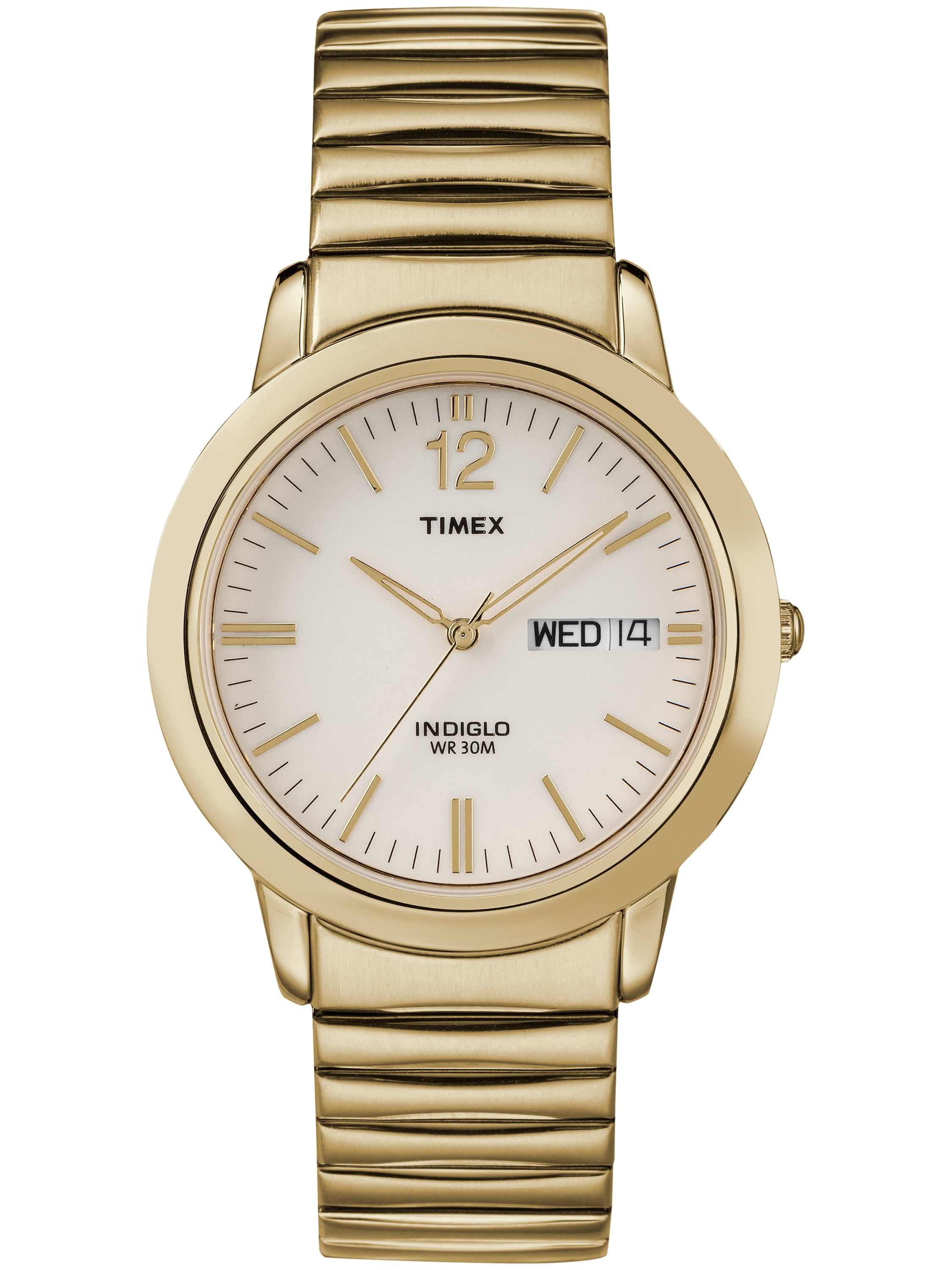 timex gold watch mens