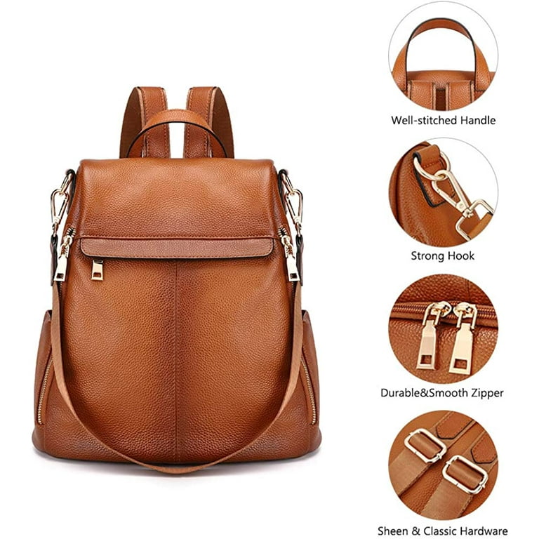 BANQLYN Shoulder Bag for Women Stylish Backpack Purse, European and  American Trend Shopping Trip Three-Purpose Backpack Anti-Theft Fashion  Backpack
