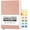 Pink, variant on Daily Planner Undated, Appointment Book for Hourly, Daily and Monthly, 365 Days, Page a Day, Medium Size (5.7" x 8.3"), Leather Hardcover, 12 Self-adhesive Monthly Tabs (Dark Green)