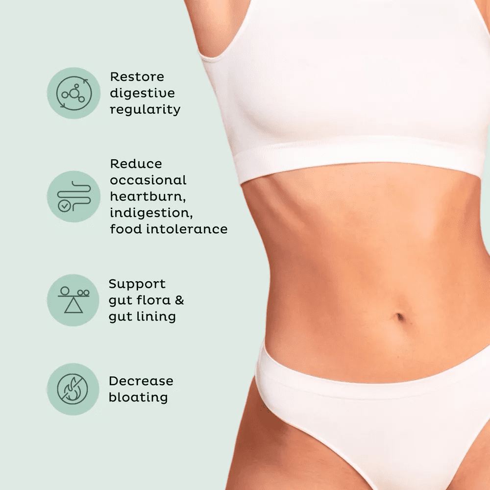 Emma Relief Gut Health - Gas And Bloating Relief, Constipation, Leaky Gut Repair - 60 capsules
