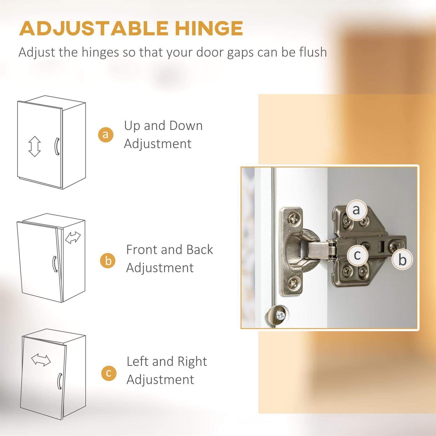 Demi Bonn 61" Tall Kitchen Pantry Cabinet with Shelves, Storage Cabinet for Kitchen Organizing, Space Saving Design, White