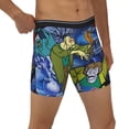thumbnail image 4 of Lsque Scooby-Doo Pattern Men's Performance Stretch Underwear, Athletic Long Leg Briefs，Moisture-Wicking-XX-Large, 4 of 6