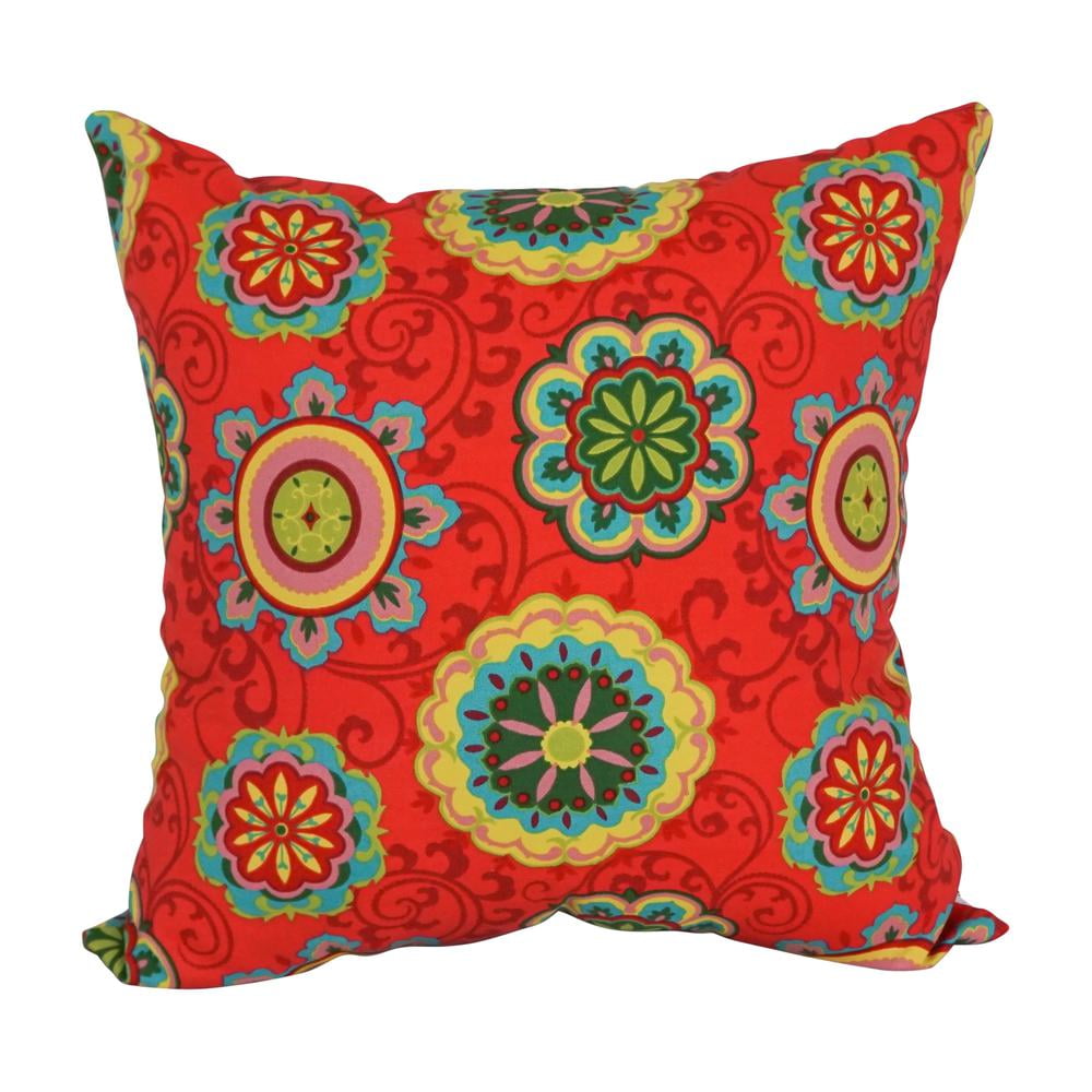 Outdoor Patterned Spun Polyester 25-inch Jumbo Throw Pillows (Set of 2) 9913-S2-REO-41
