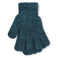thumbnail image 2 of Pair of Womens Winter Knit Gloves Warm Soft Stretch Full Finger Mittens, 2 of 2