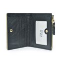 thumbnail image 4 of TAZAG 2026 New Women's Crocodile Pattern Leather Wallet Multifunctional Short Patent Leather ID Bag Card Holder, 4 of 5
