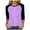 Purple, variant on UngA Fall Dress Womens Long Sleeve Basic Shirts Crew Neck Fall Tops Clothes Purple,L