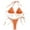 Orange-596, variant on Up to 30% OFF,Women's Comfortable Two-Piece Bikini Swimsuit Bathing Suit with Solid Color for Summer Beach or Pool All-Day Comfort|Nylon,Spandex,Coffee,Sopatenor