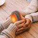 thumbnail image 1 of Double sided Magnetic Hand Warmer USB Charging Separate Mini Portable Warm Baby, 1 of 5